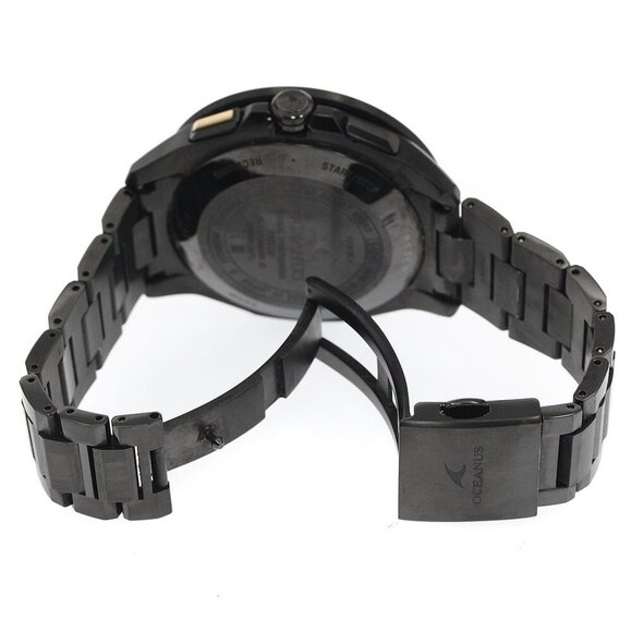 CASIO Oceanus OCW-G1100E-1AJF GPS hybrid Solar Powered Radio Men's Watch_889095 - Picture 6 of 7